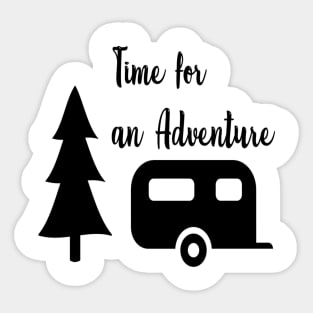 Time for an Adventure Sticker